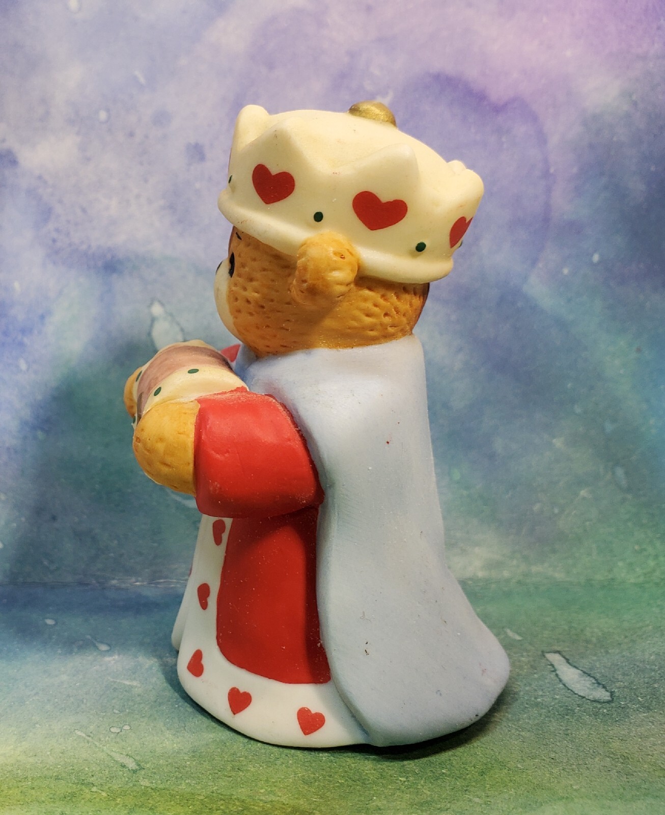 LF7 Enesco Lucy & Me Lucy Rigg Christmas Nativity Wiseman Bear With Blue Cape