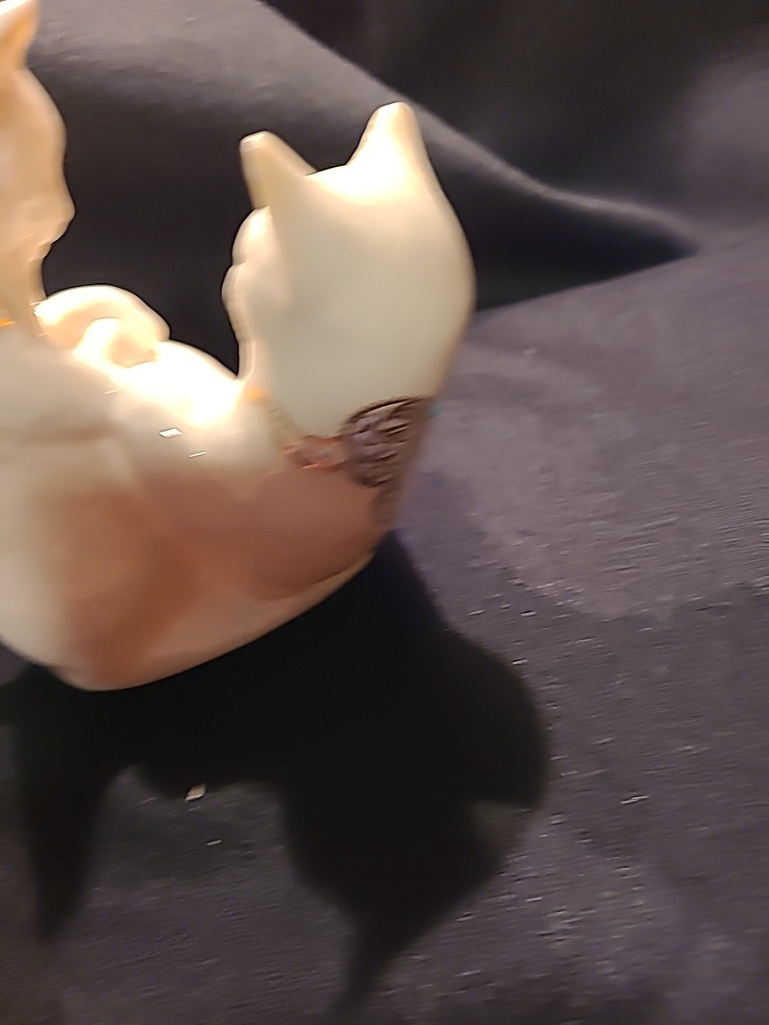 Lenox China Jewels Figurine – Kittens – 2 kittens playing, 4 in, 1995
