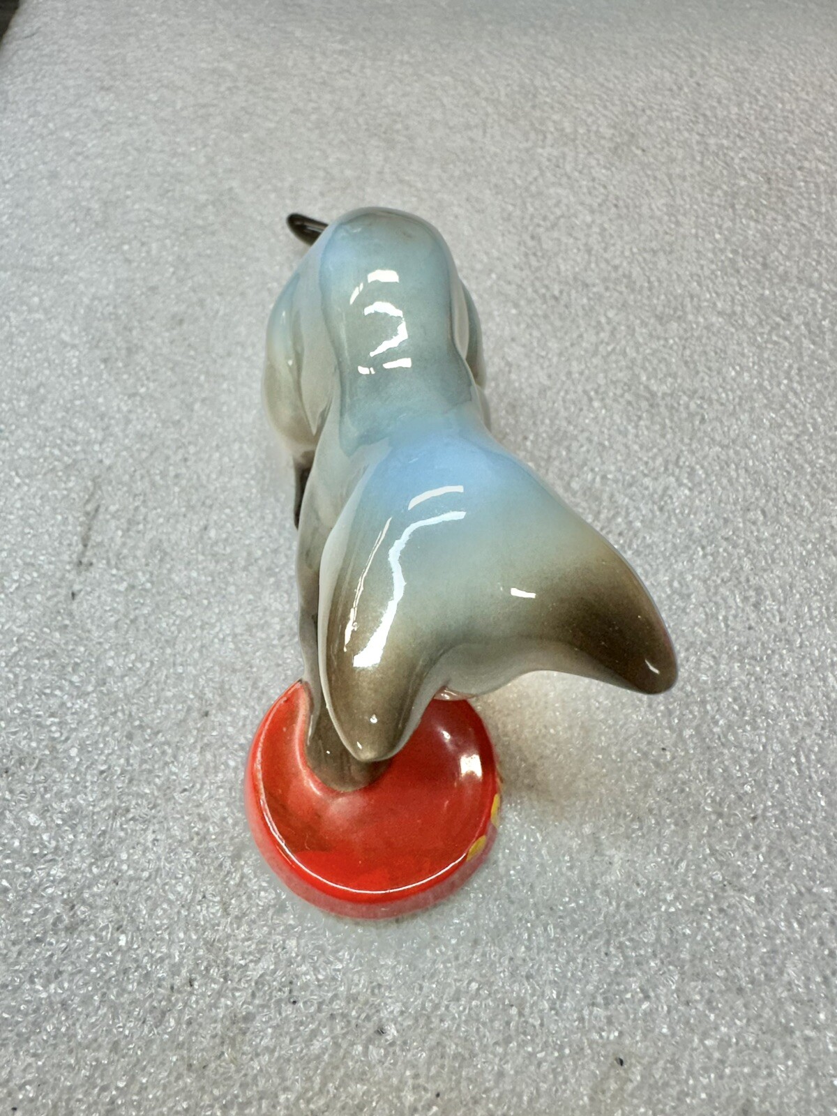 Danbury Mint Cats of Character “ALL GONE ” Porcelain Cat Figurine