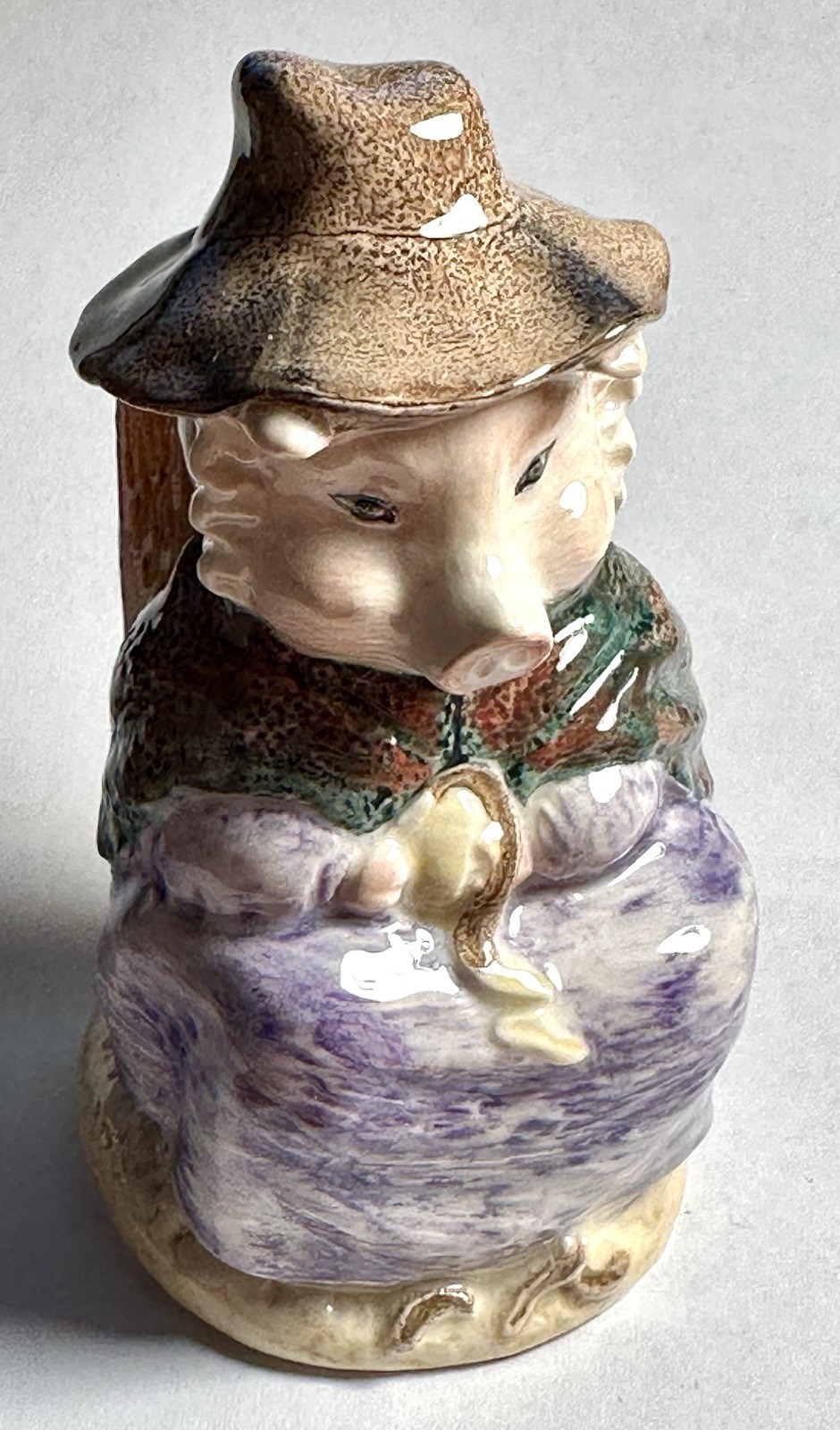 And This Pig Had None Royal Albert England Beatrix Potter Figurine No Box
