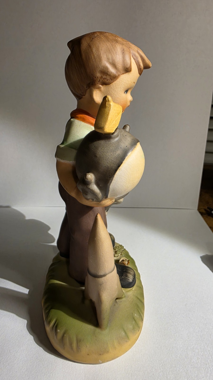 Vintage Goebel Hummel Style Junior Astronaut Boy Figurine, Erich Stauffer U8588