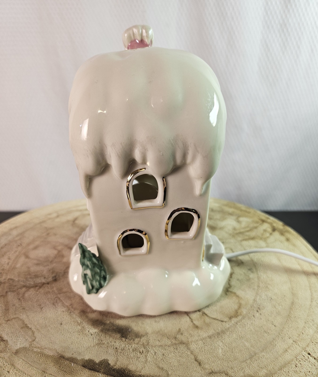 Vintage Lenox Dr Seuss THE HOUSE OF J.P. WHO Lights Up 2000 EUC