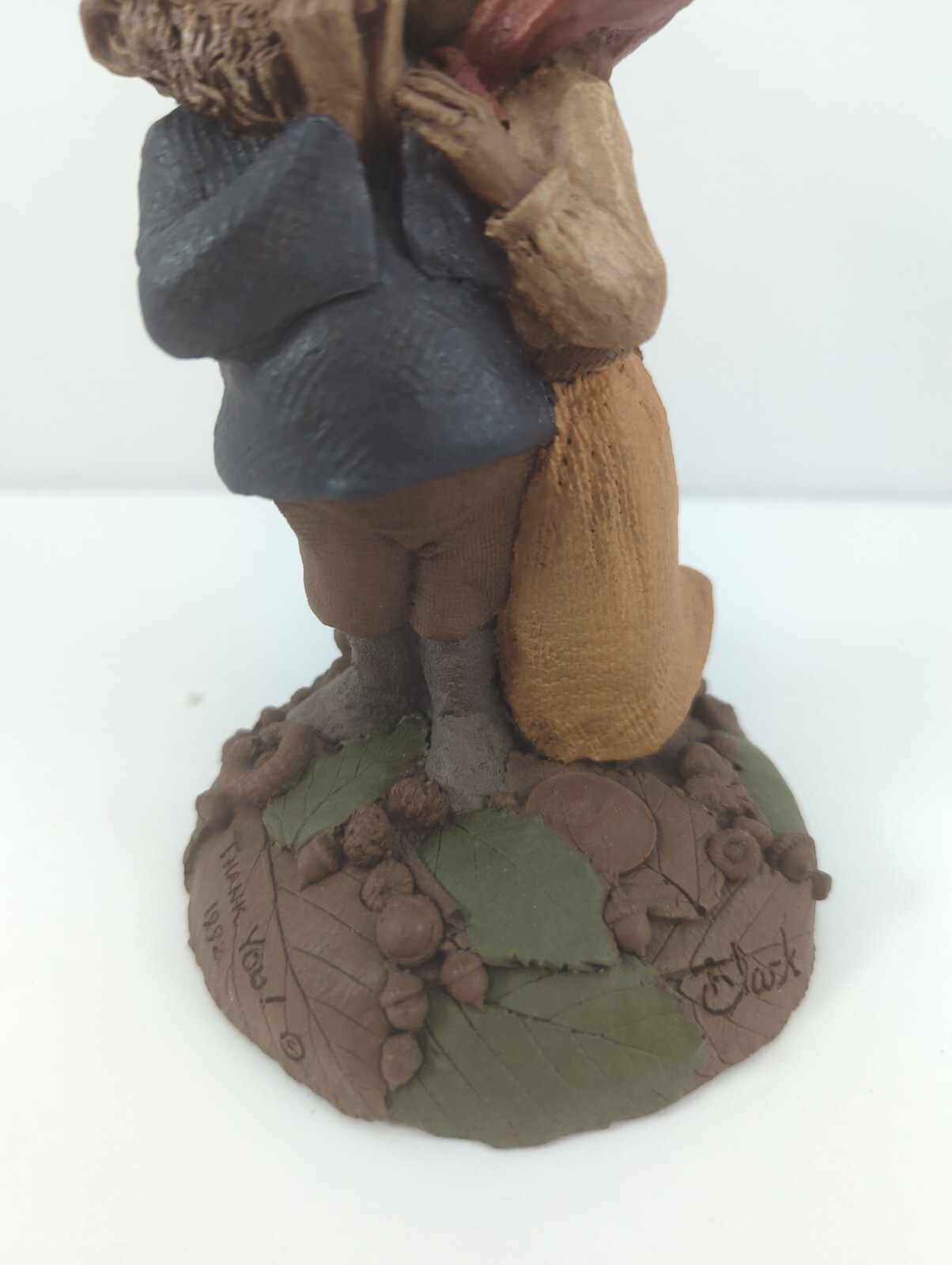 Tom Clark Gnomes Cairn Studio Item #5178 “Thank You” 1992 Edition #43 6.25″