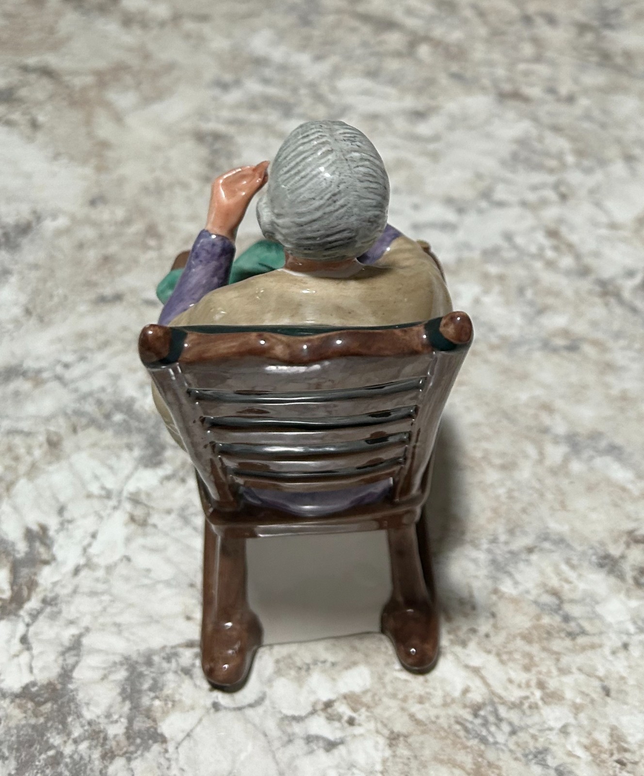 Royal Doulton Figurine Bone China A Stitch In Time HN2352 England 6.25″