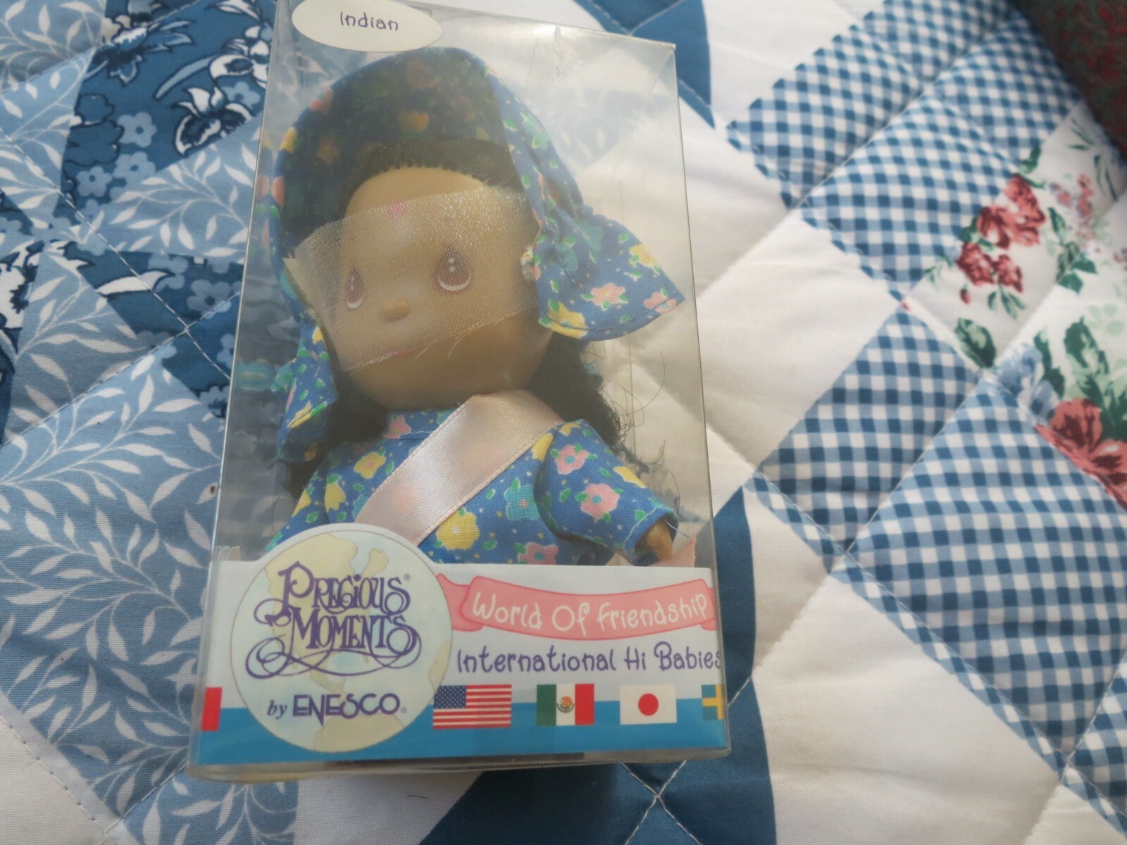 Vintage Indian Precious Moments world Of Friendship International Hi Babies