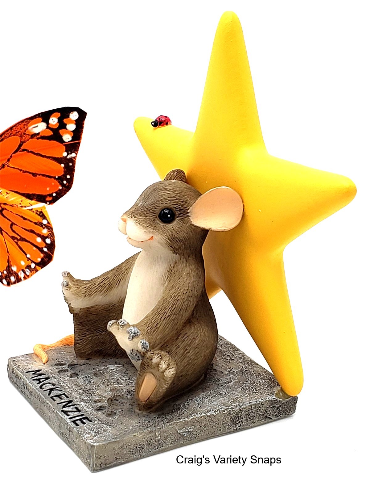 CHARMING TAILS A Star In The Making Figurine, LIMITED EDITION Boxed Fitz & Floyd
