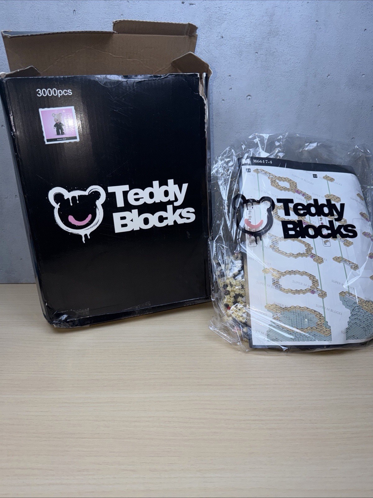 Groom Bear TeddyBlocks™ Mini Buildable Brick Bears 3000pcs
