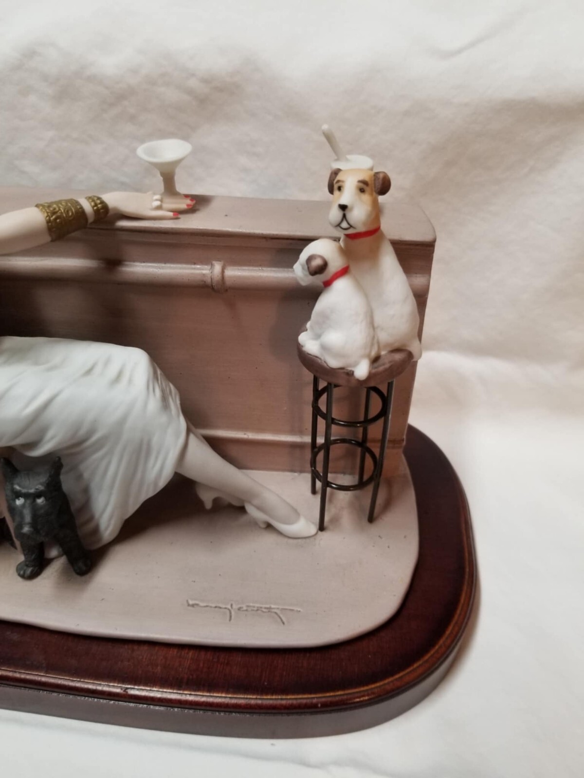 Louis Icart “Le Cocktail” 1932 #1554 of 10,000 Figurine Heirloom Traditions