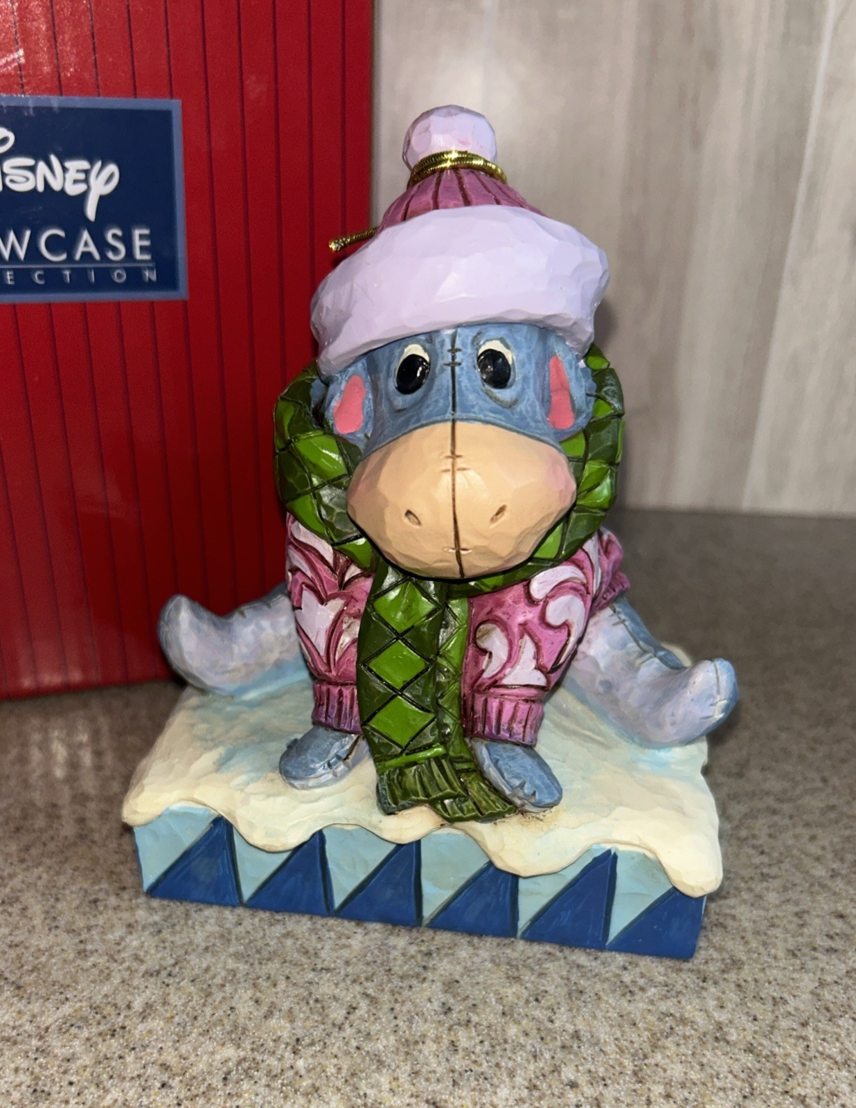 SIGNED Jim Shore Disney Traditions Eeyore Waiting For Spring Figurine 4057940