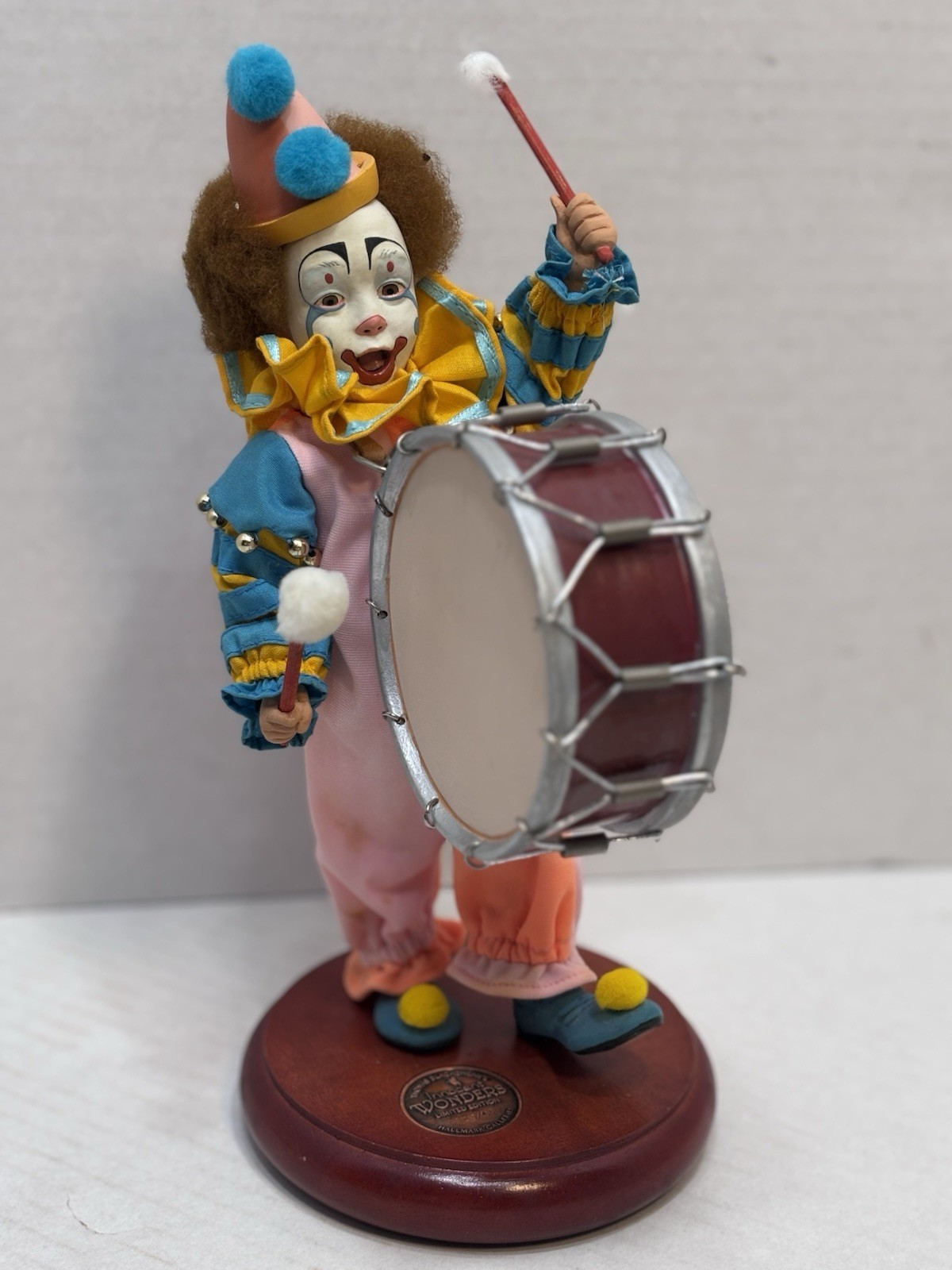Thomas Blackshear Zip Doodle Innocent Wonders 1991 Clown Figurine 1029/4500 VTG