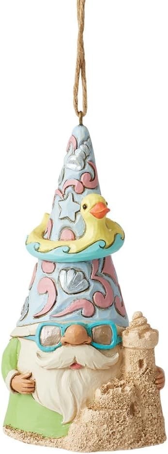 Jim Shore Heartwood Creek Coastal Gnome Santa Christmas Ornament 6012801 NEW T