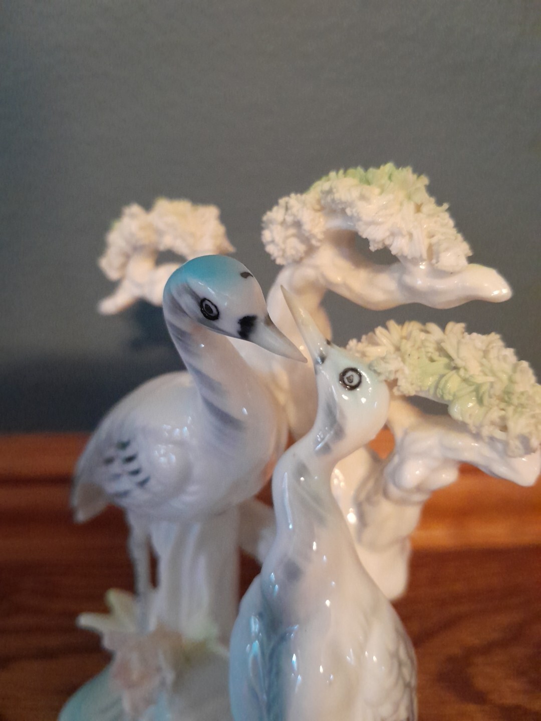 VINTAGE UCAGCO BONE CHINA EGRET BIRD FIGURINE, MADE IN JAPAN, NICE CONDITION!