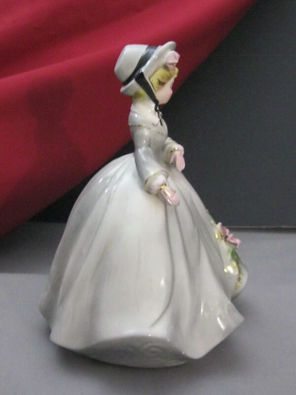Josef Originals Southern Belle Series ‘Lucy Ann’ Figurine – Gray Dress Scarce