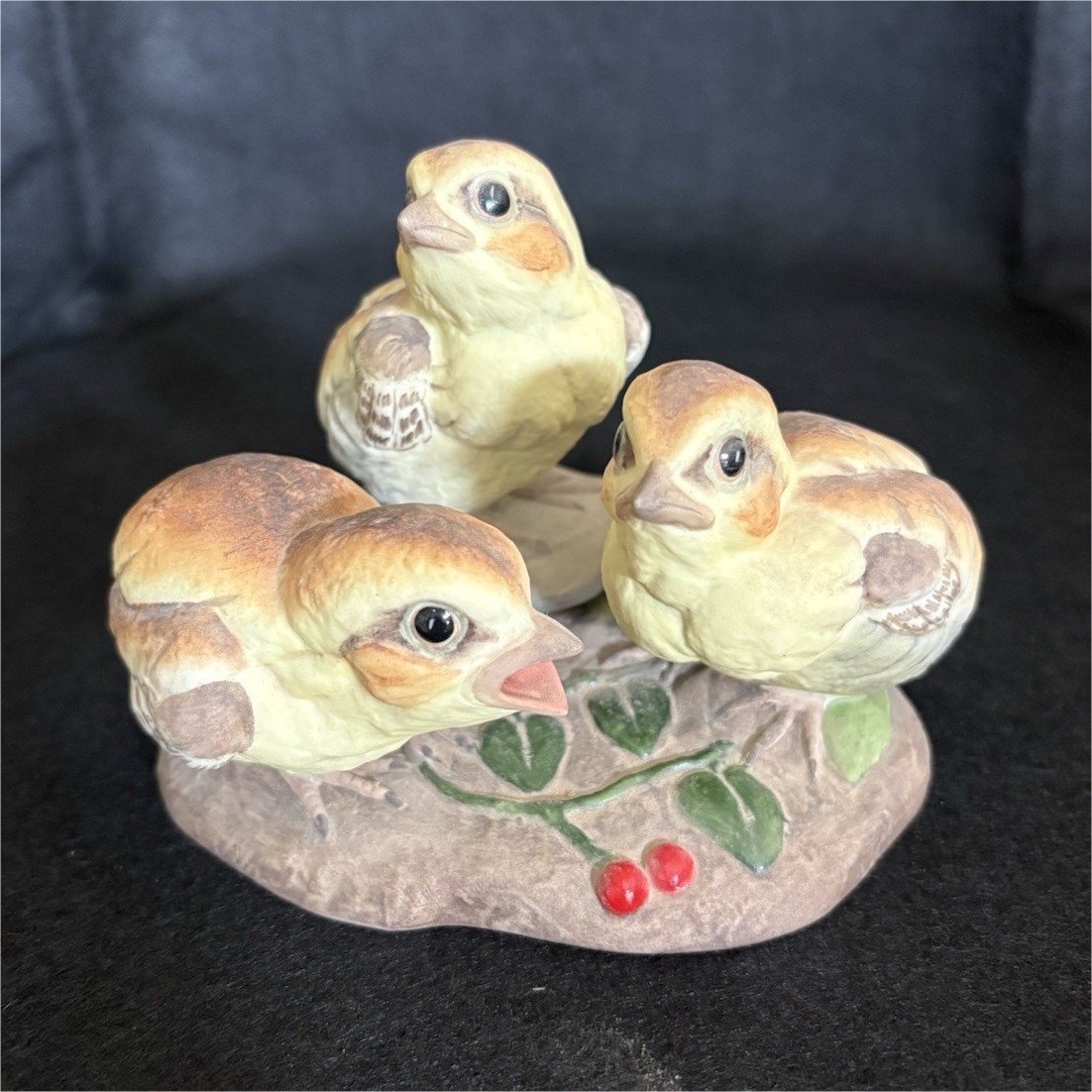 Boehm Porcelain Baby Grouse Figurine by Edward Marshall Boehm, Wild Animals