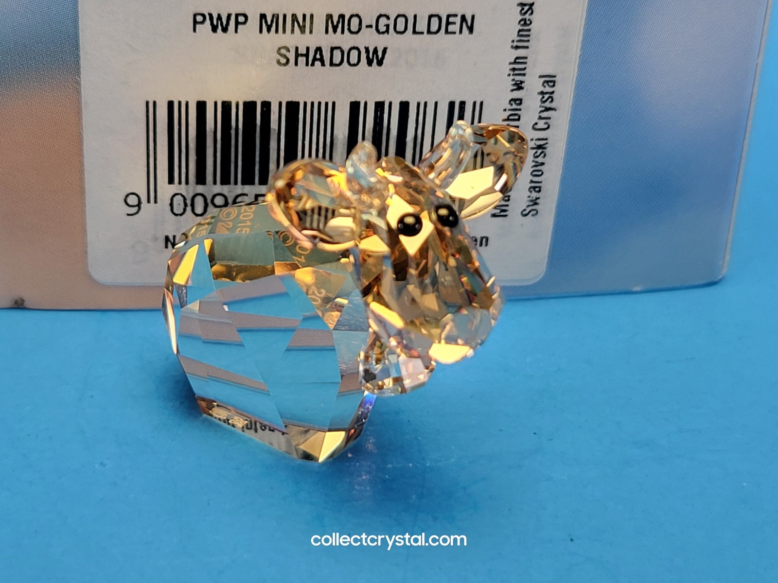 Swarovski GOLDEN SHADOW Mini Mo Cow Limited Edition 2015 -# 5125947 & 5369908