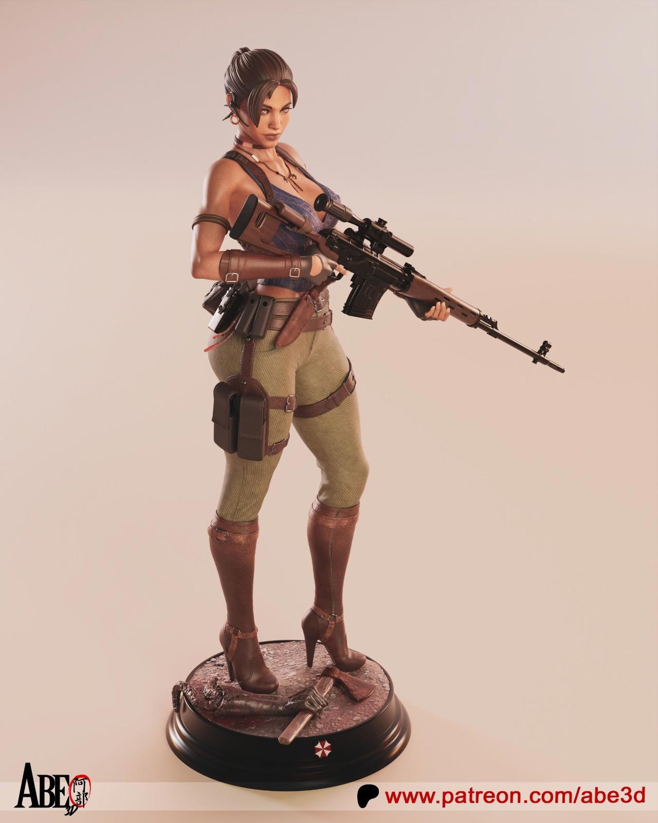 Sheva Alomar | Resident Evil | UNPAINTED | 1/4 Scale Resin Statue