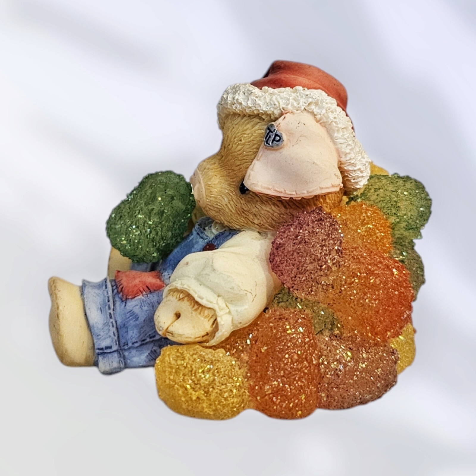 This Little Piggy Figurine Su-eet Christmas TLP Enesco Mary Rhyner-Nadig 1996