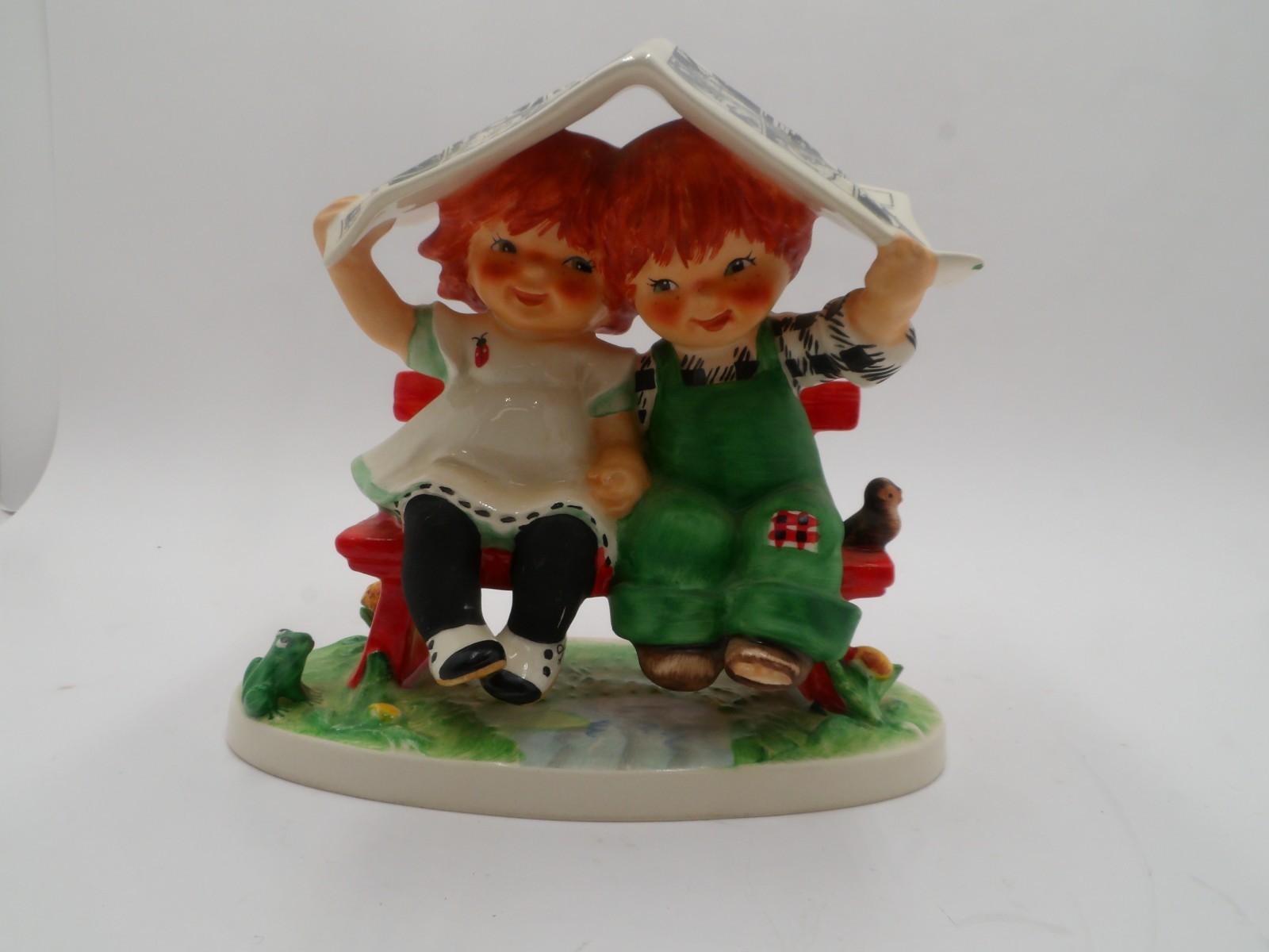 Goebel Let it Rain 1967 BYJ 51 Red Head Kids Under Sunday Cartoons