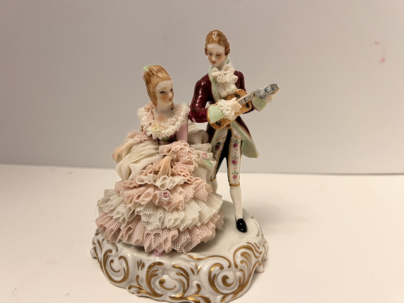 Irish Dresden MV Porcelain Ballroom Serenade Muller Volkstedt