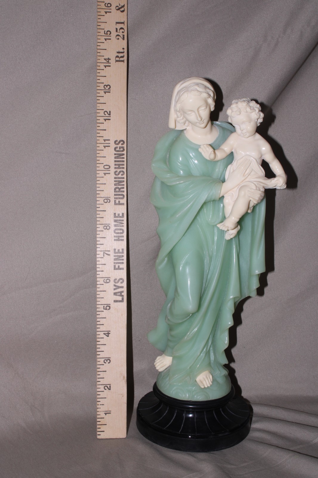 Beautiful Bianchi Gino Ruggeri Madonna Mary & Child Jesus Italy Statue 13.5″