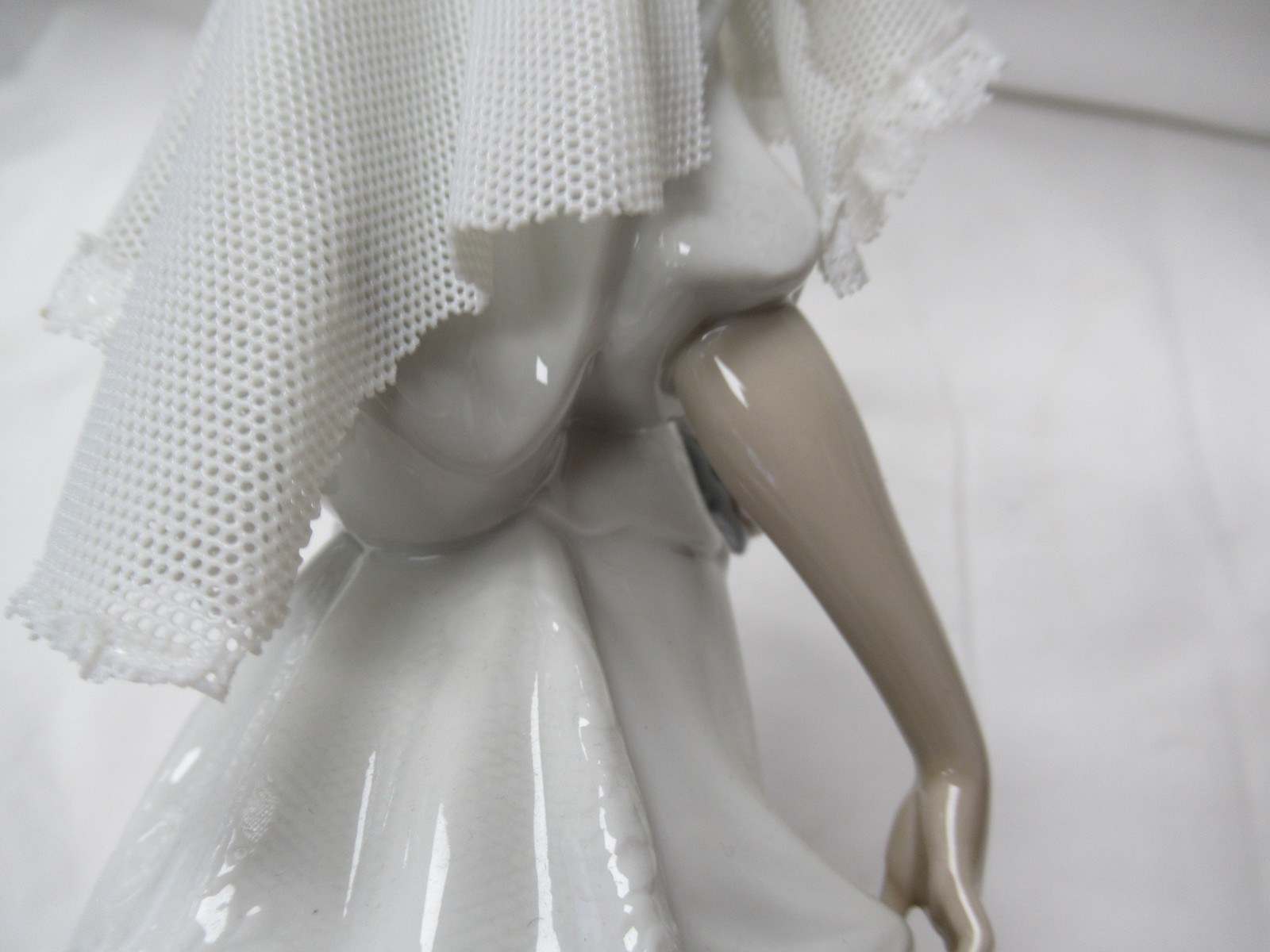 Lladro 5742 Bridal Portrait Wedding 13″ Figurine Statue Nice Buy It Now READ