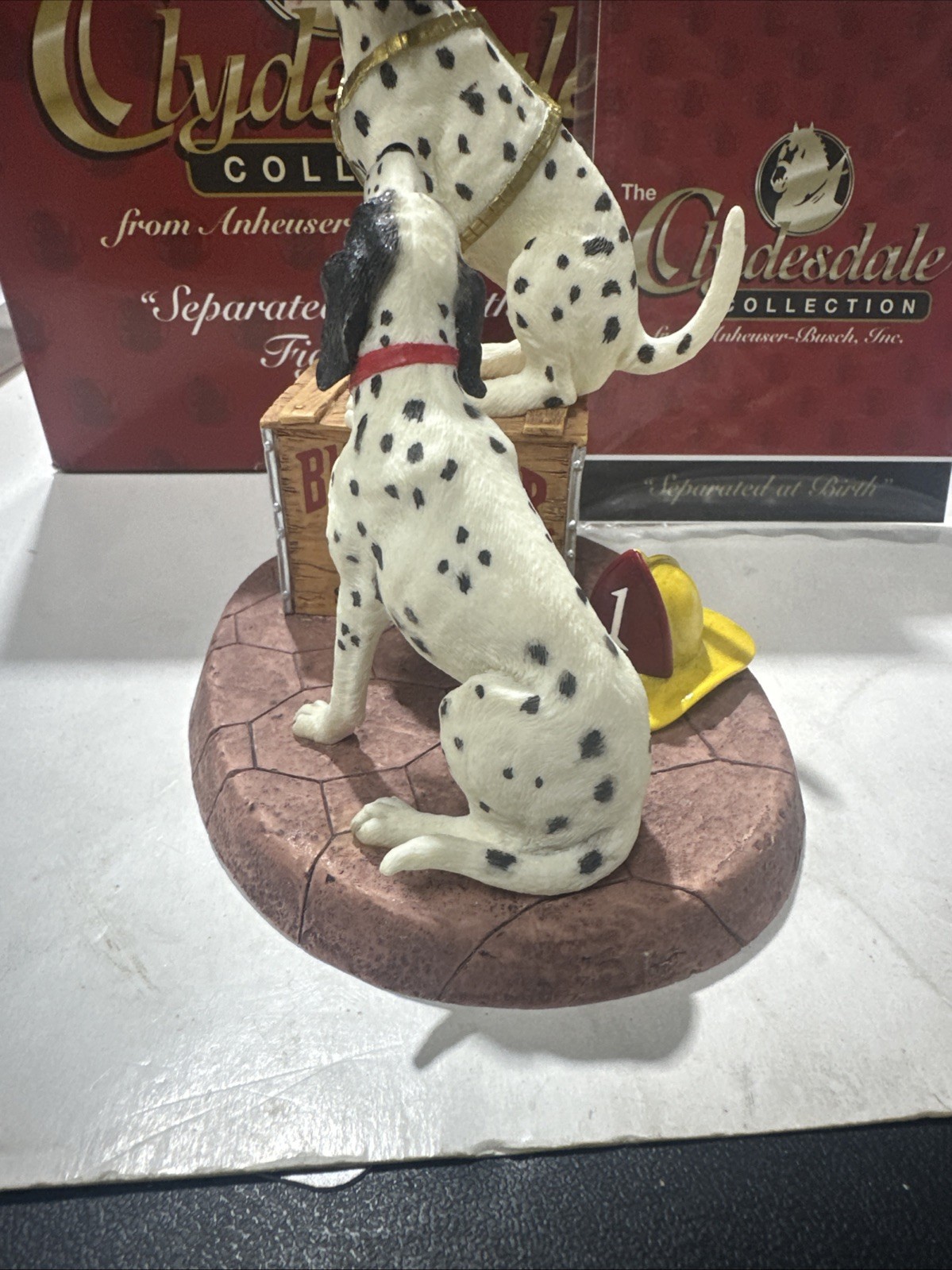 2000 ANHEUSER-BUSCH The Clydesdale Collection SEPERATED AT BIRTH w/ Box + COA