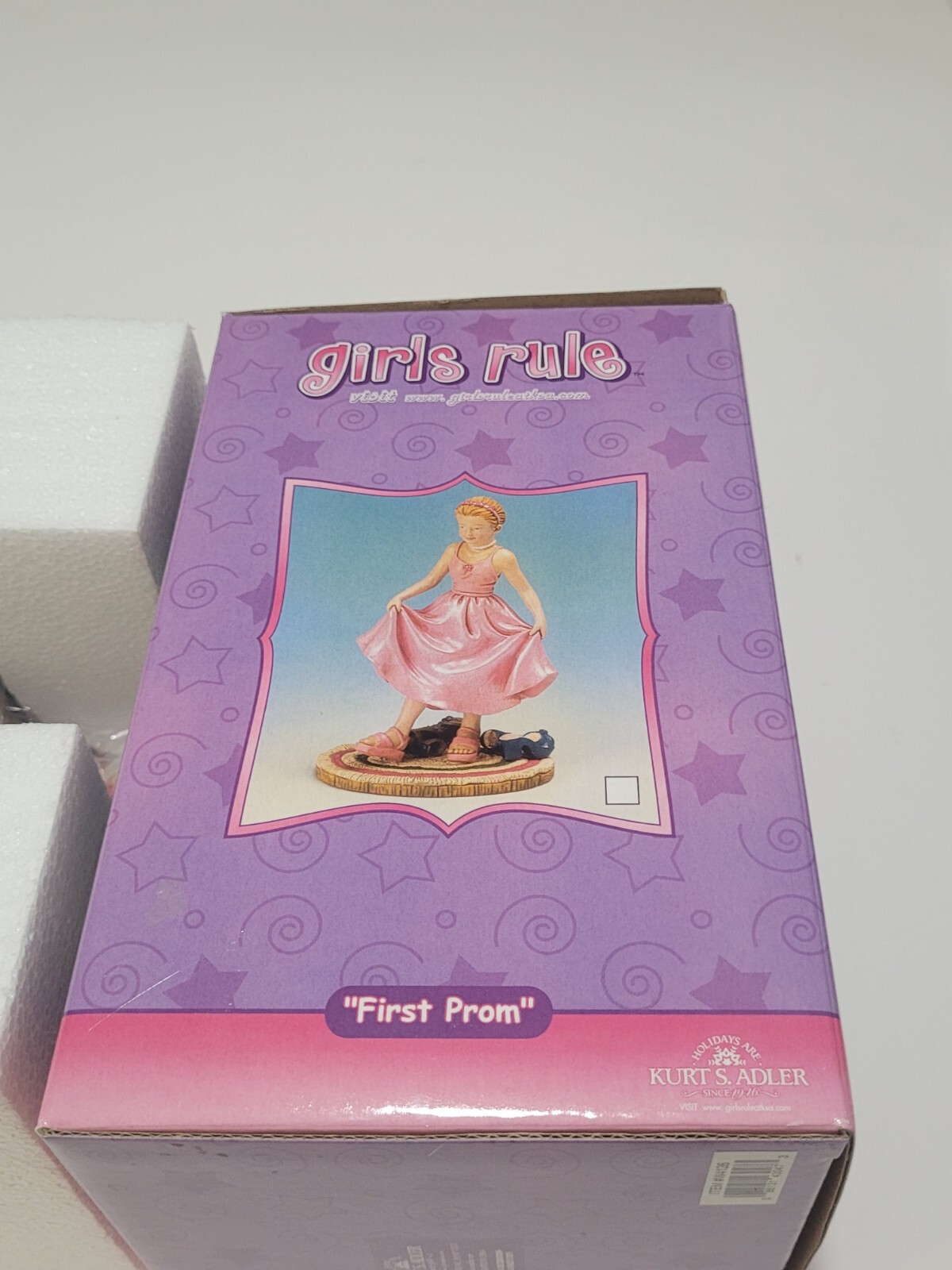 Girls Rule “Hanging Out” Study Session Resin Figurine Kurt S Adler NIB Rare!