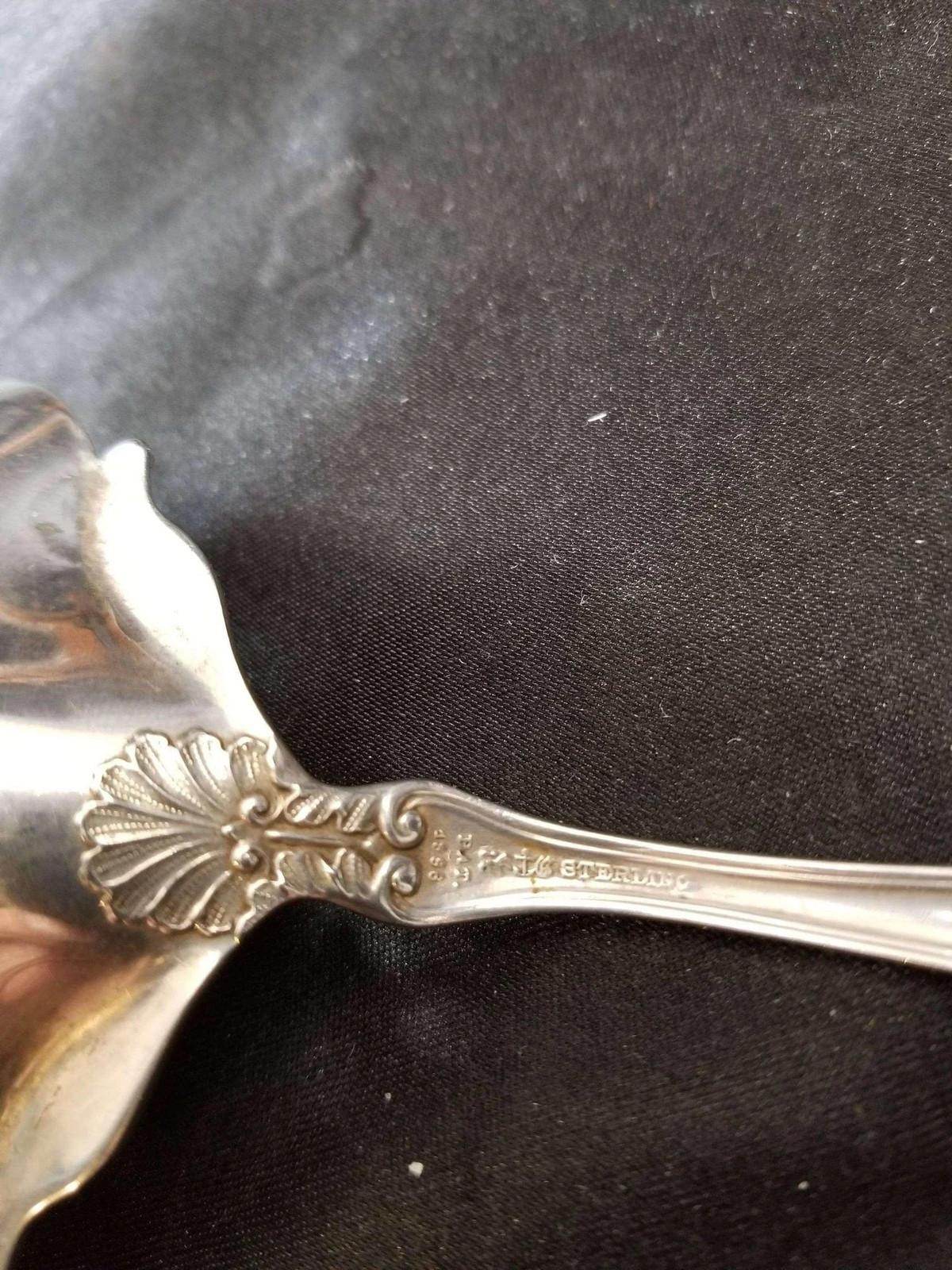 Gorham Maryland Sterling Silver Cracker Scoop Pat 1896 “S” Monogram