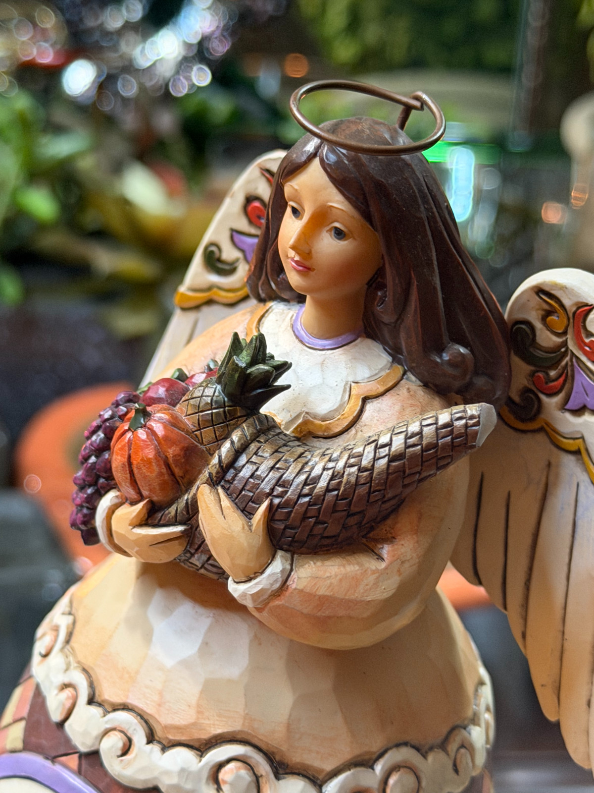 Jim Shore Beauty of the Harvest Hidden Scene Angel Thanksgiving Fall **READ**