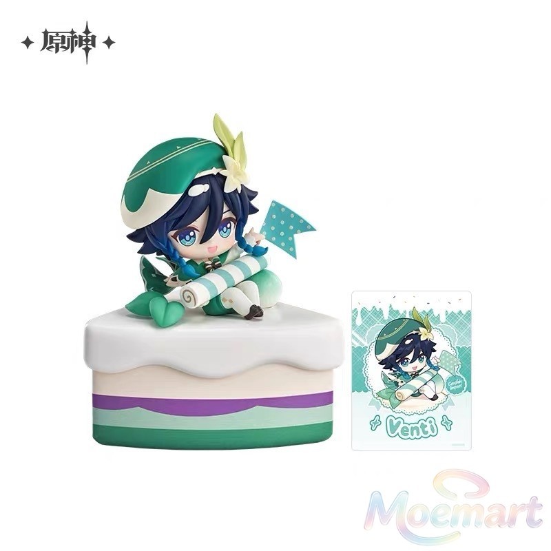 miHoYo Official Genshin Impact Wondrous Travels Furina Venti Zhongli Figure Doll