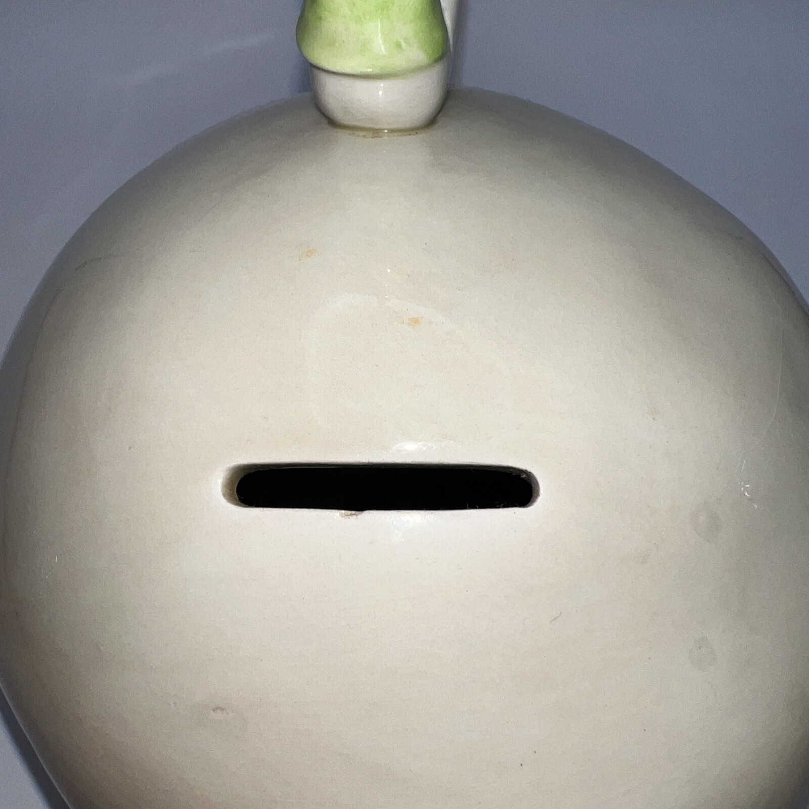 Vintage WINTERTHUR Pixie Elf On A Mushroom Bank J.Willfred Sadek Signed: Andrea