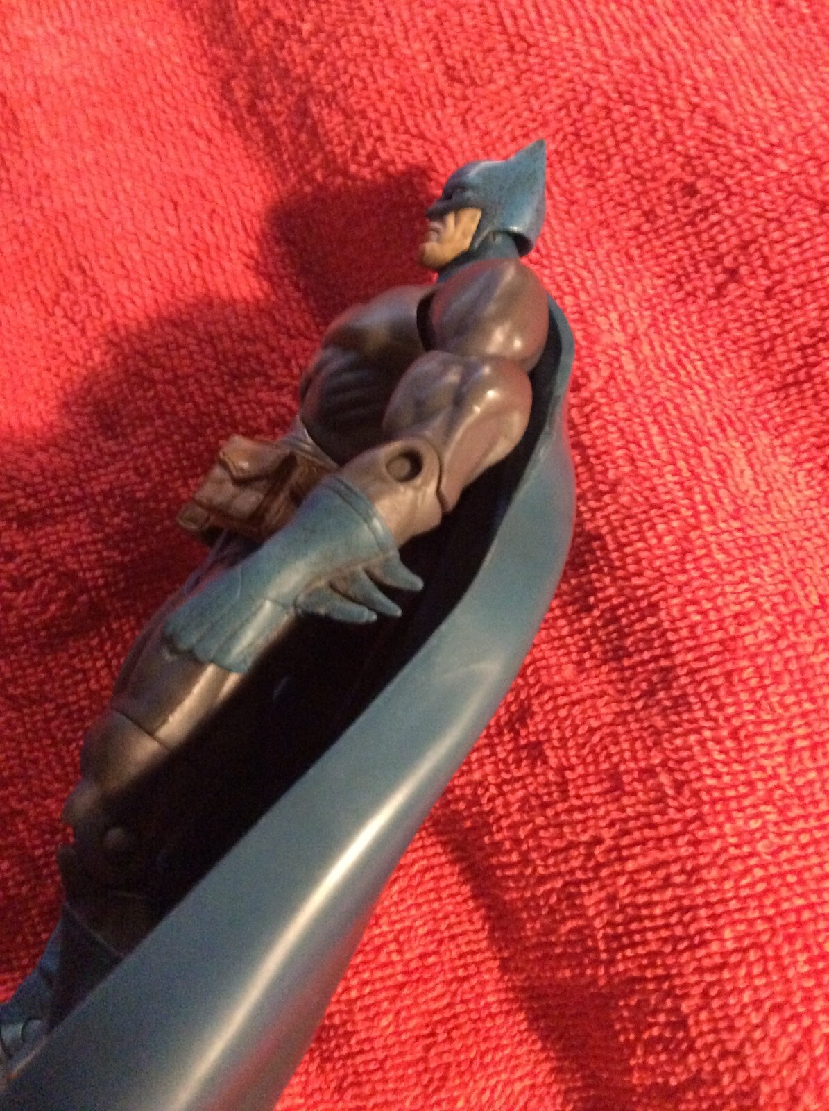 DC COMICS HEROS BATMAN CLASSIC GRAY + BLUE SUIT FIGURE