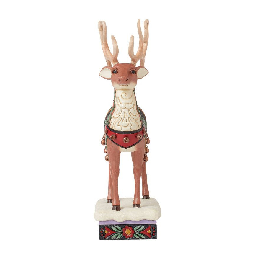 Jim Shore Heartwood Creek Holiday Manor Deer Figurine 6015489