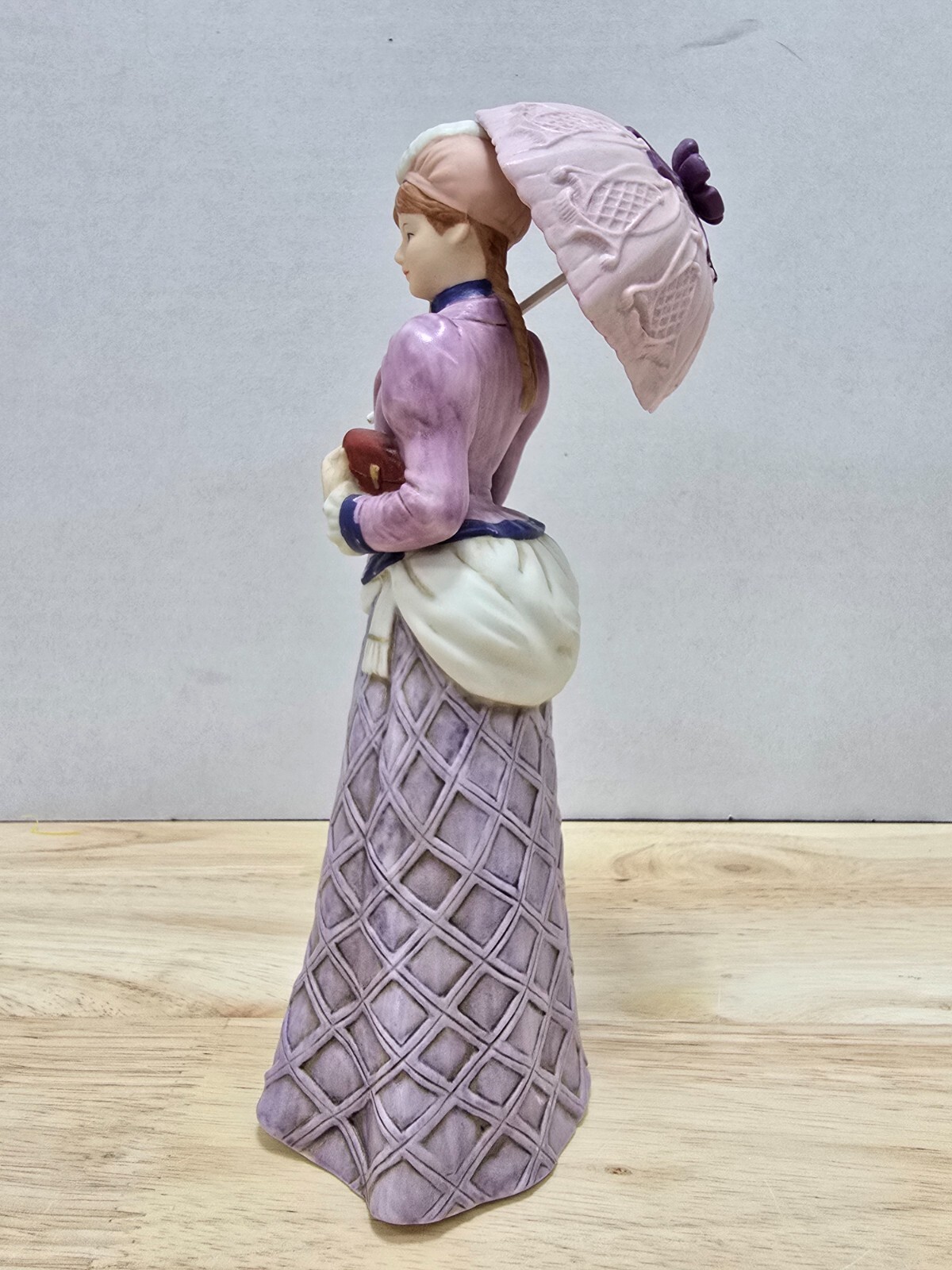 Home Interior “Miss Violet” Figurine Porcelain – 14502-98