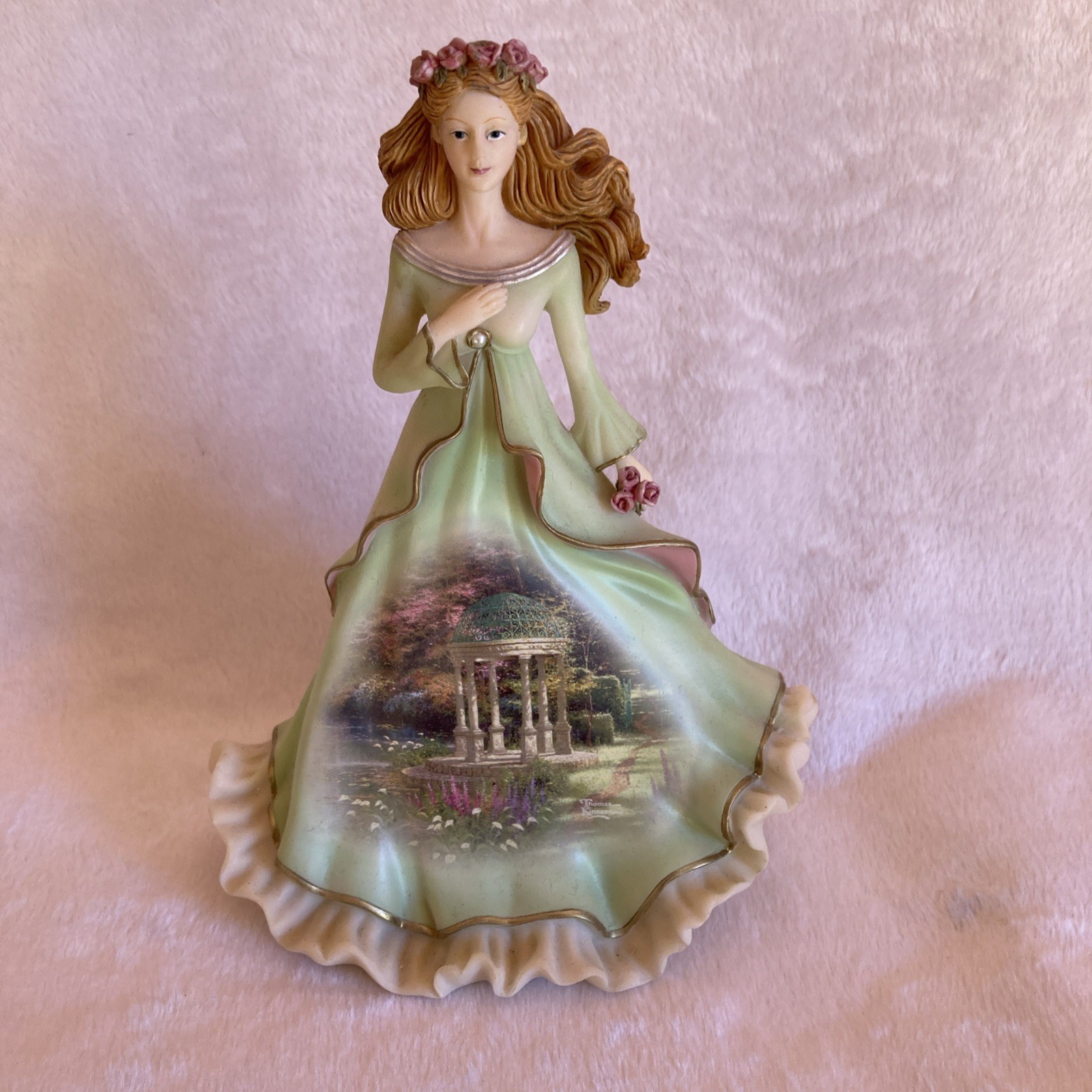 SPRING & FALL Thomas Kinkade’s Crystal Reflections of the Seasons Missing Wings
