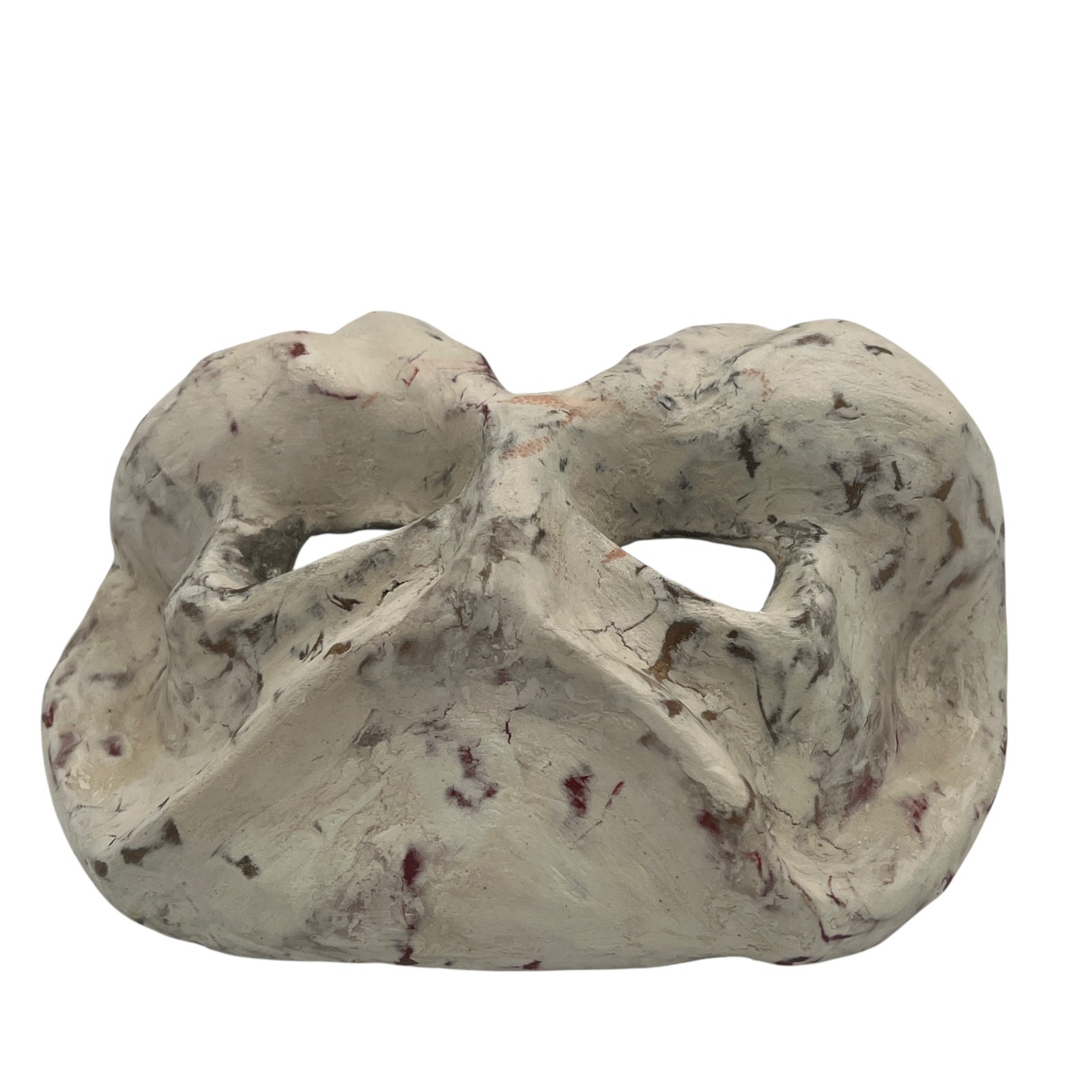 Artisan Crafted Papier-mâché Mask Halloween Mardi Gras Wall Decor Theater