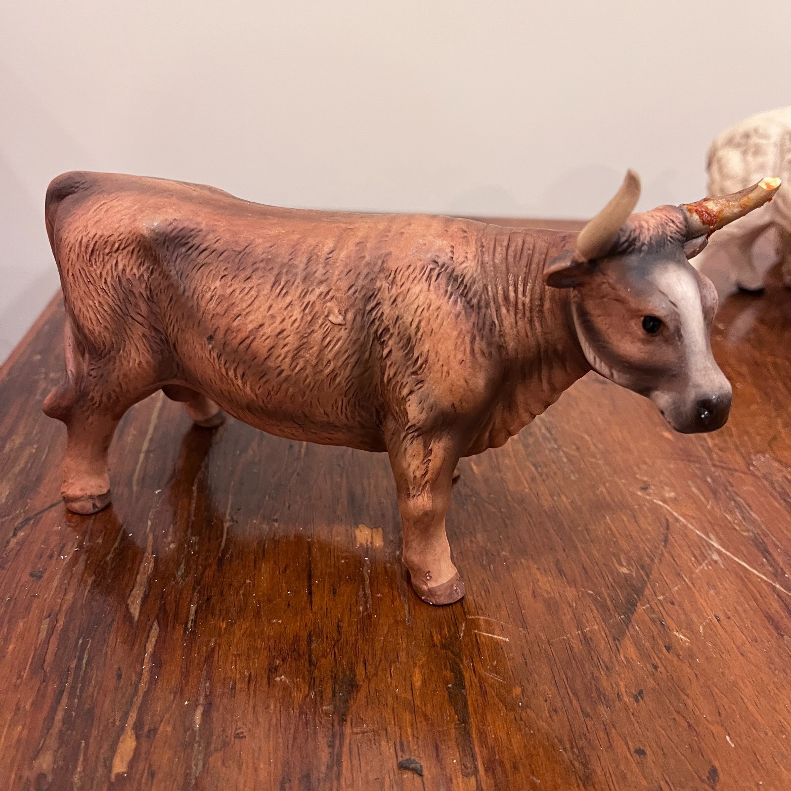 Lot of Ceramic Animals UCTCI MCM Figurine 6.5” 1950s Japan goat sheep longhorn