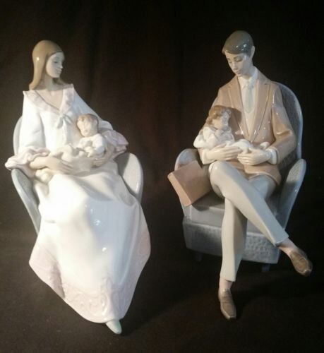 Lladro Parents and Children – Retail$895 – MOTHERS AND FATHER