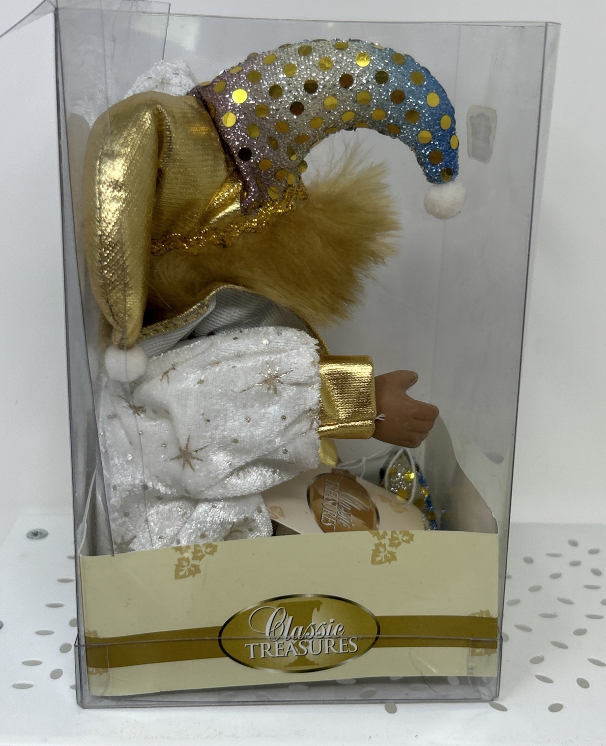 Classic Treasures Sand Clown (Jester) Ethnic Porcelain Doll