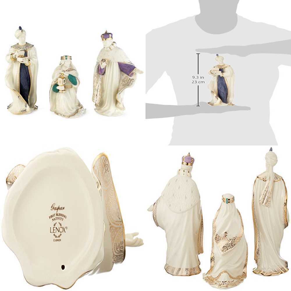 Lenox First Blessing Nativity Three Kings Figurines 3 Wise Men Christmas NEW