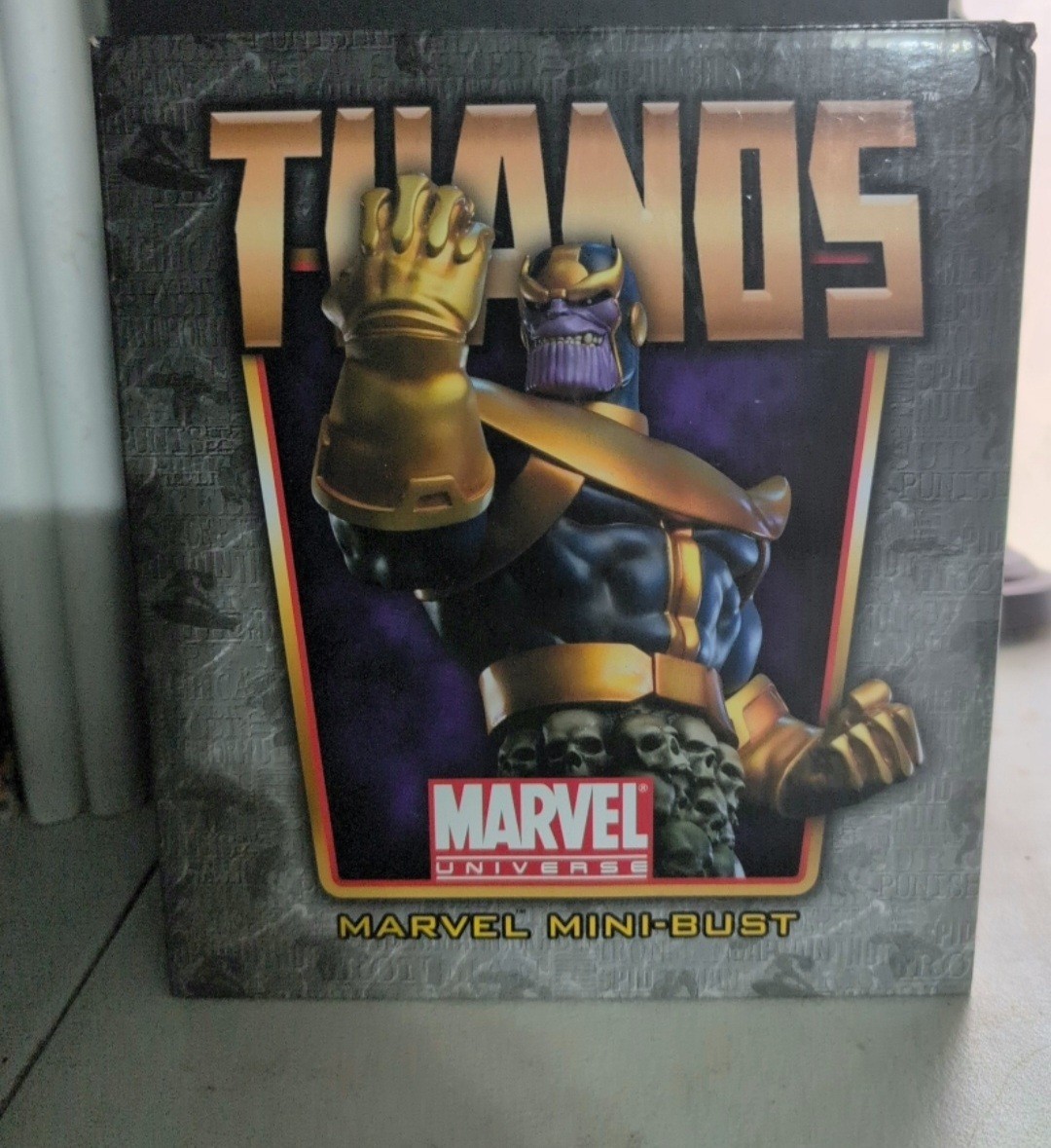 Bowen Designs Thanos Mini Bust Avengers Thor Iron Man Rare Hard To Find