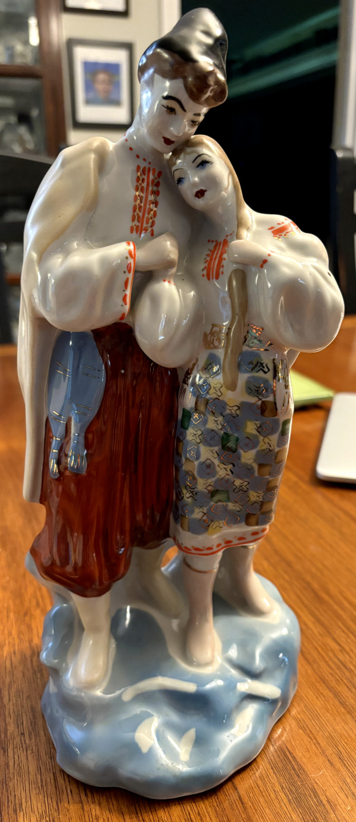 Czech (?) Porcelain Couple from Wealthy Estate