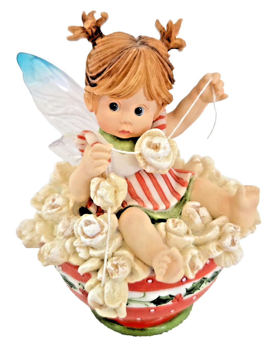 My Little Kitchen Fairies Enesco – STRINGING POPCORN FAIRIE #4005699