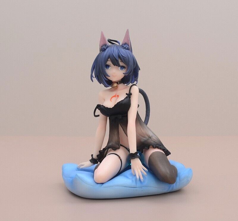 New Anime Hentai Sexy Cat Girl Figure Model Statue Doll PVC Toy 15cm No Box