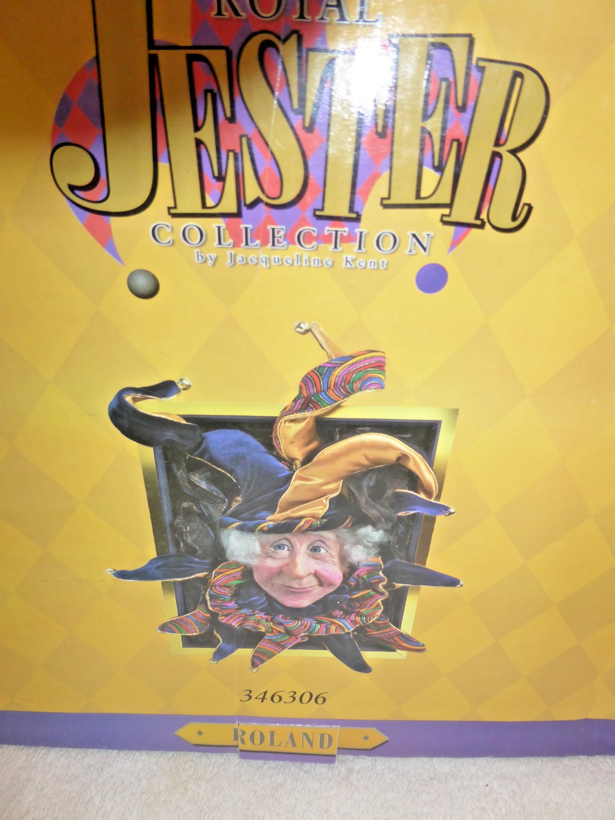 ROLAND 346306 – The Royal JESTER Collection by Jacqueline Kent Wall Decor 2003