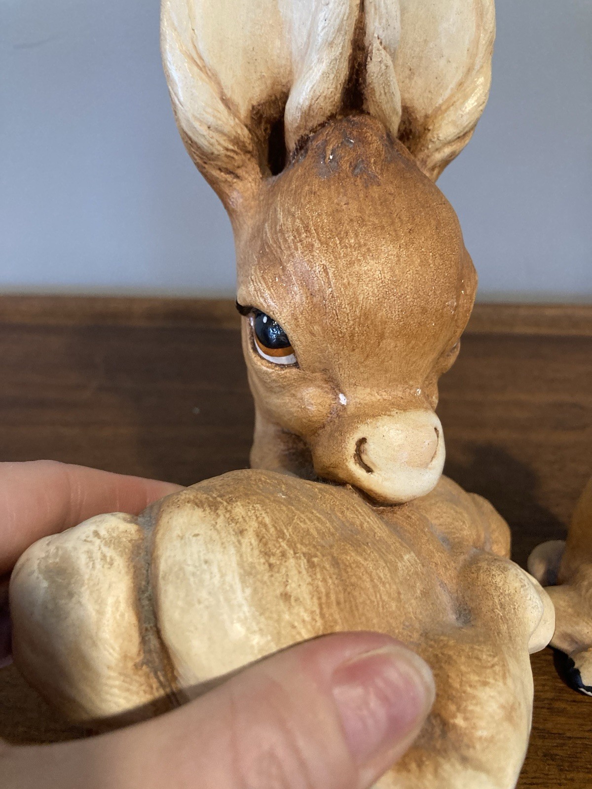 Vintage FAWN Mom & Bambi Deer Baby MOORCRAFT Tinkerware England Figurine