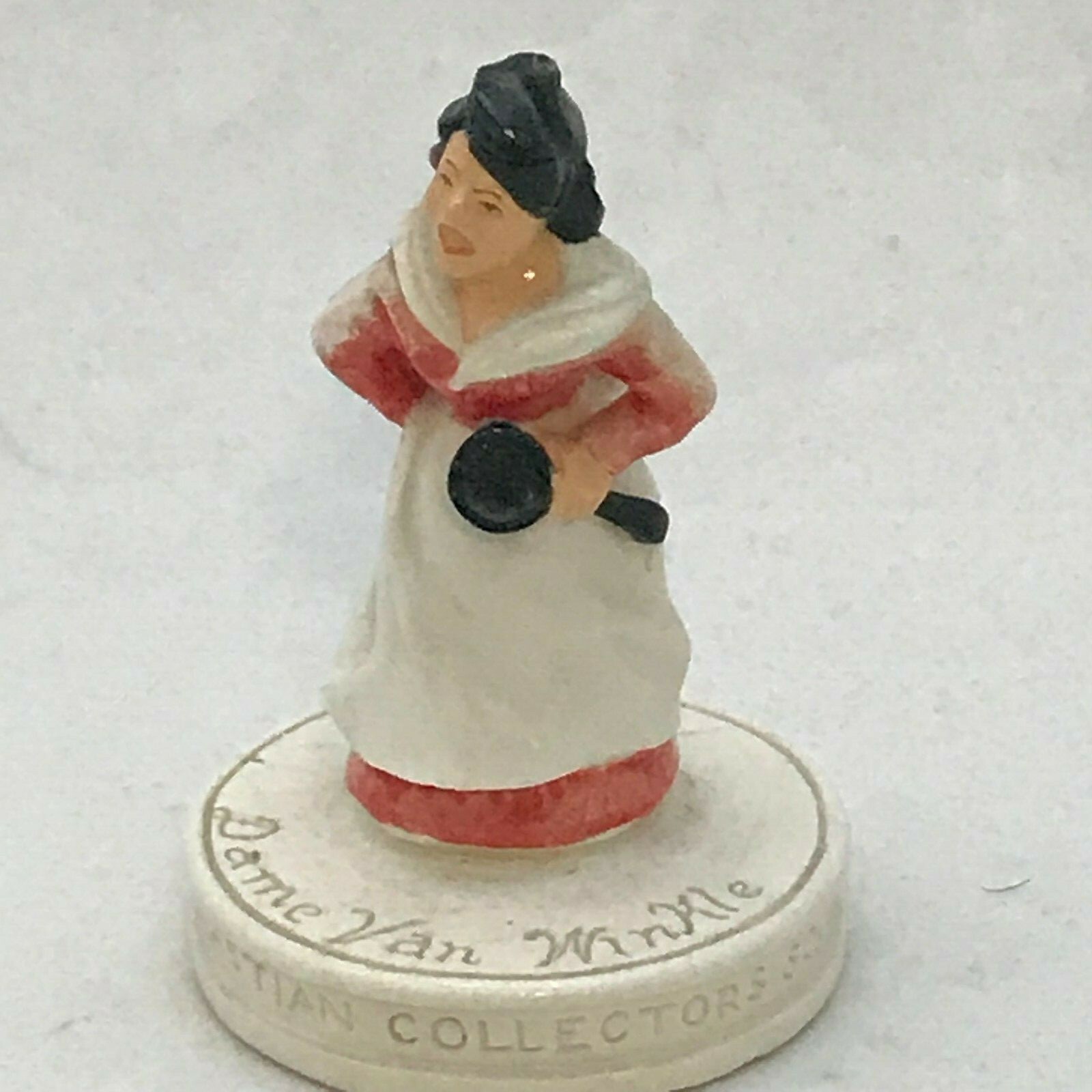 Sebastian Miniatures Set Dame & Rip Van Winkle Collector Society PW Bastion