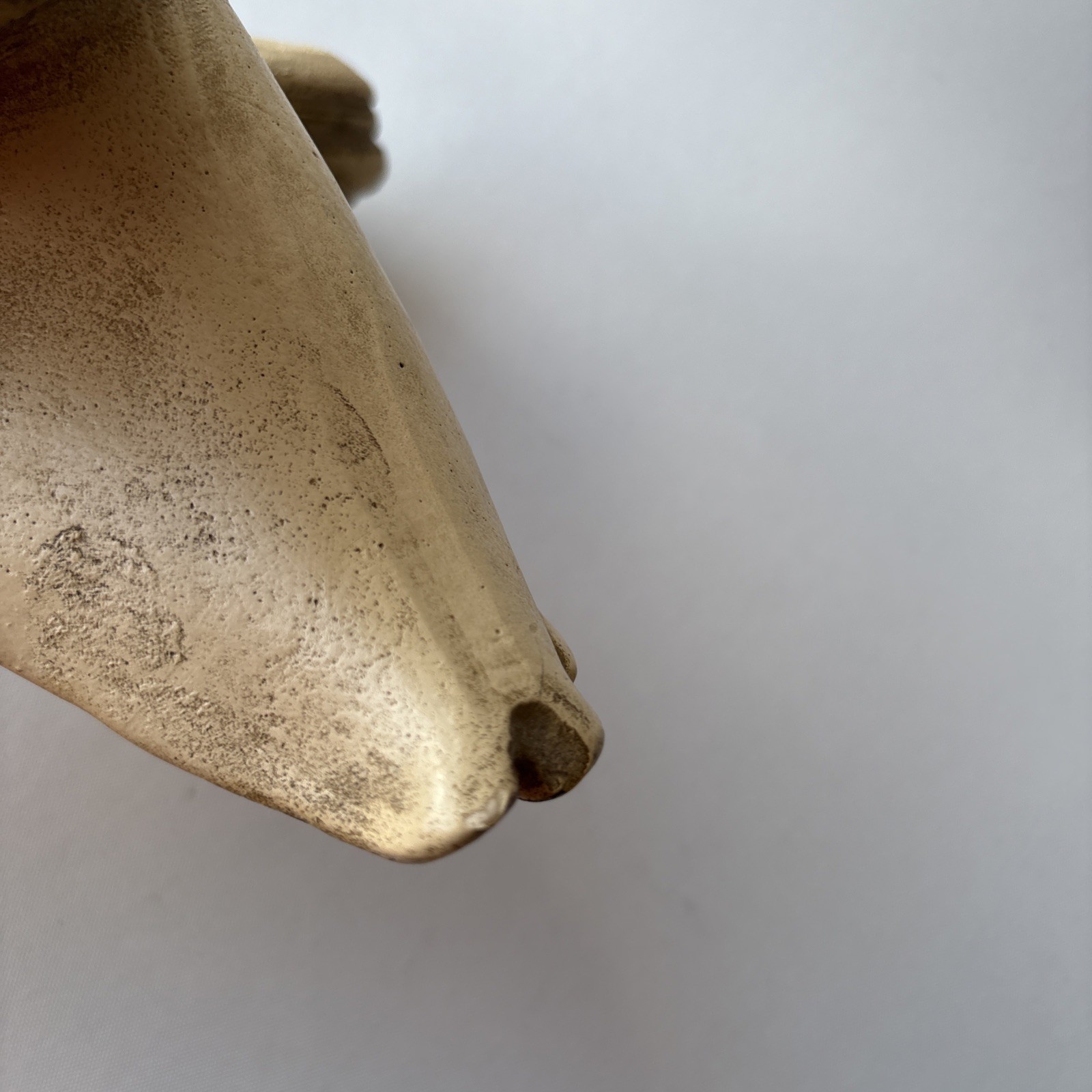 Chalkware Wall Hanging Bird In Flight 3D 7″ Universal Statuary Corp Chicago Vtg