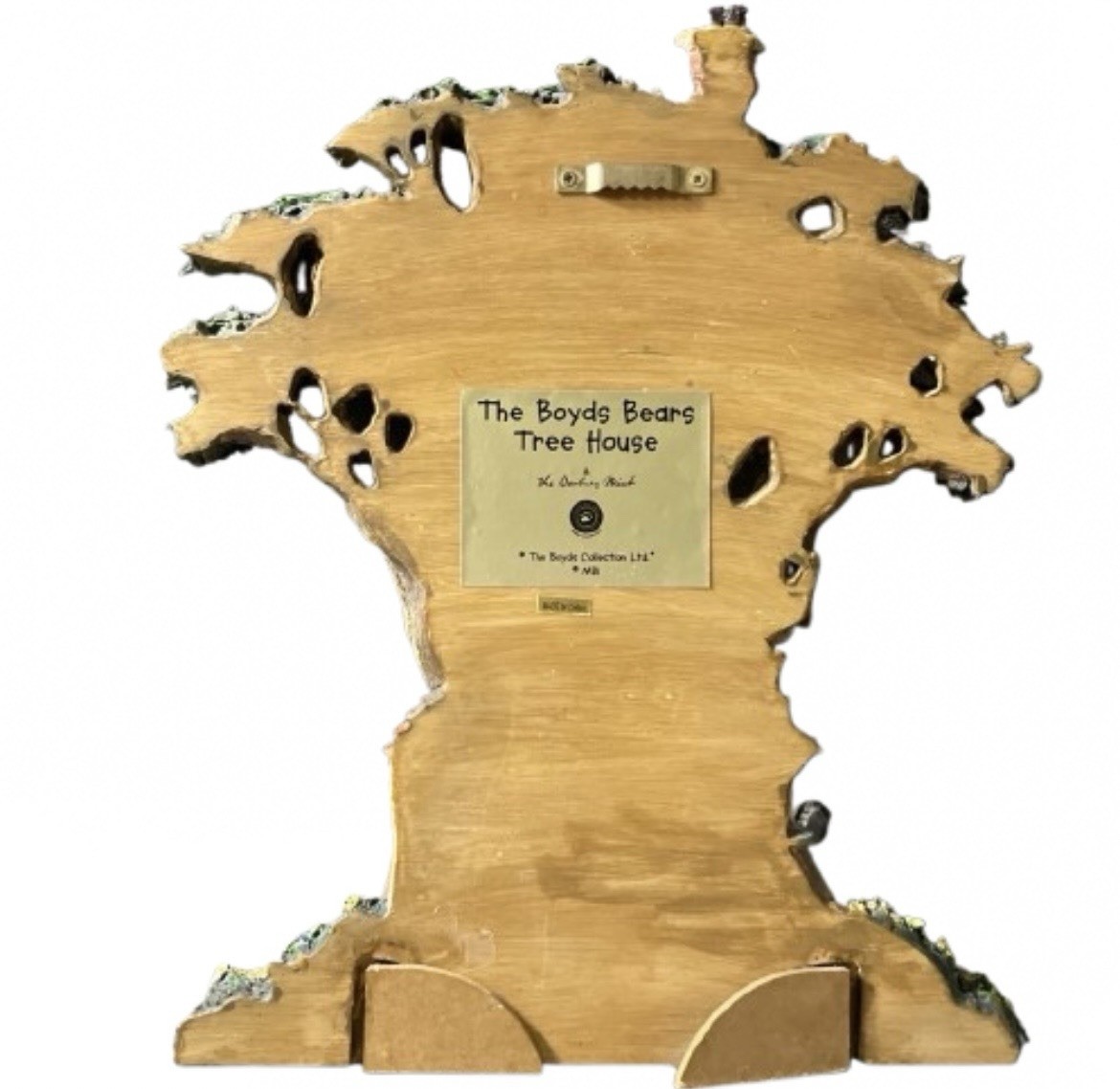 Danbury Mint Boyds Bears Tree House Table Top Or Hanging 3D Resin Display