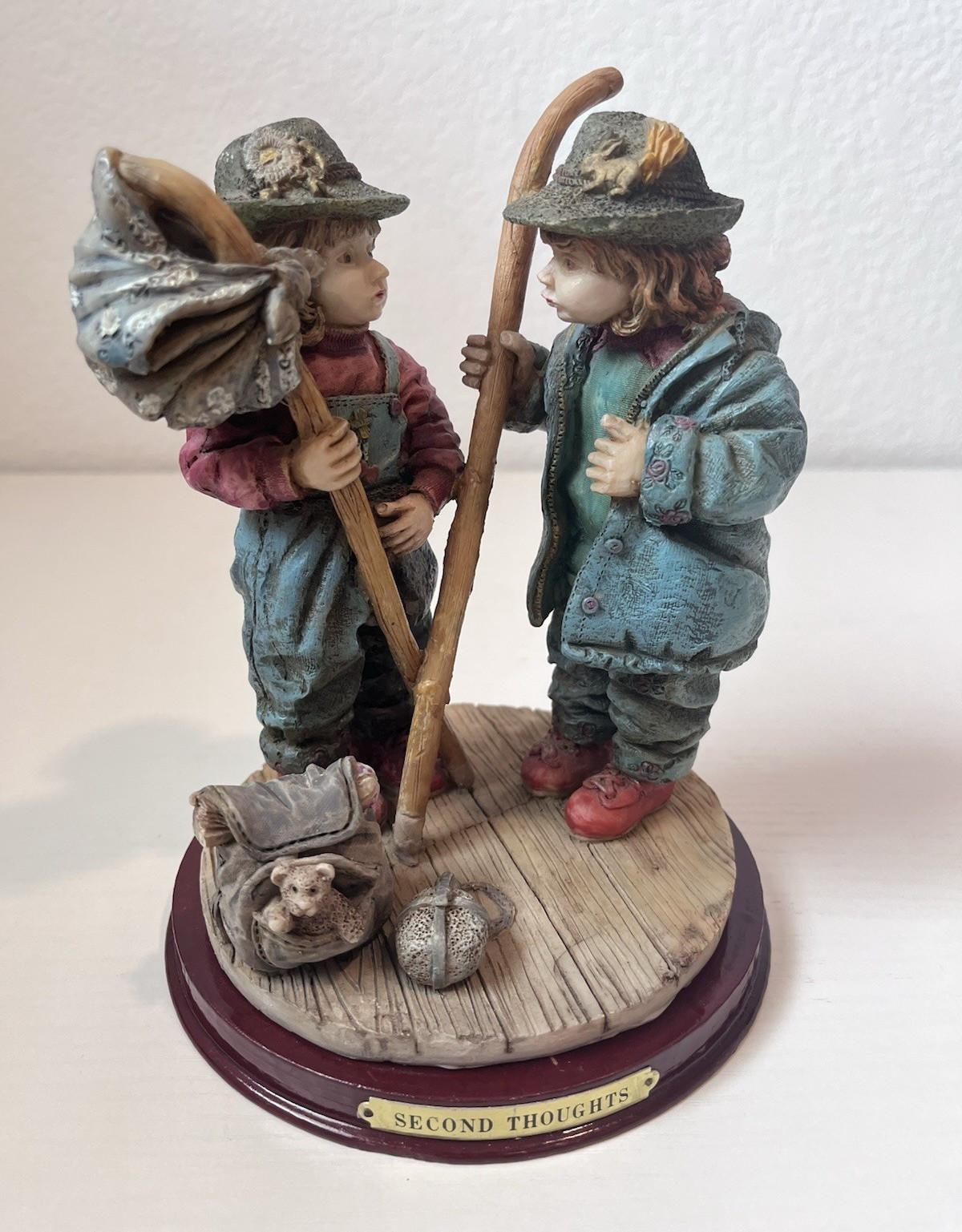 Marlo Collection “Second Thoughts” Hand Painted Resin Figurine